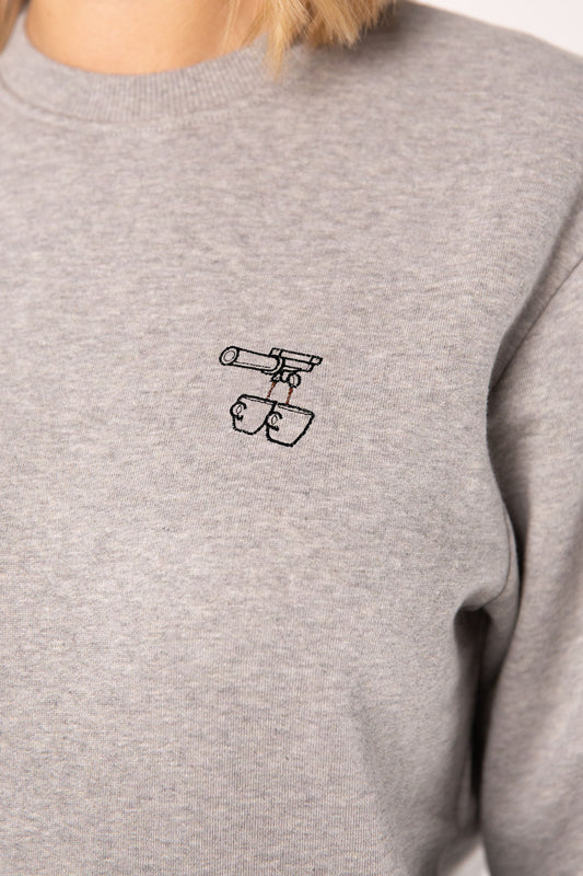 Due Caffè | Bestickter Bio-Baumwoll Pullover