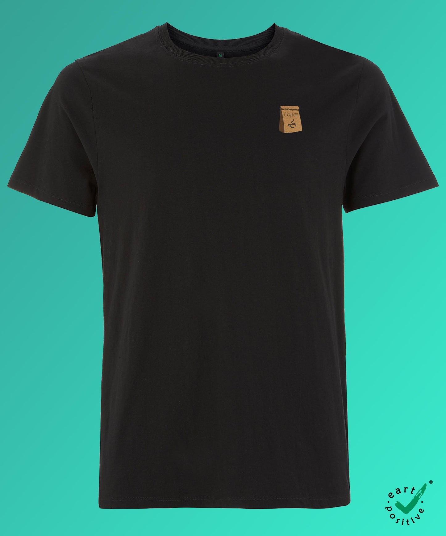 Coffee Bag | Besticktes Organic Bio Baumwoll T-Shirt