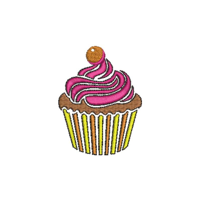 Cupcake | Besticktes Organic Bio Baumwoll-T-Shirt
