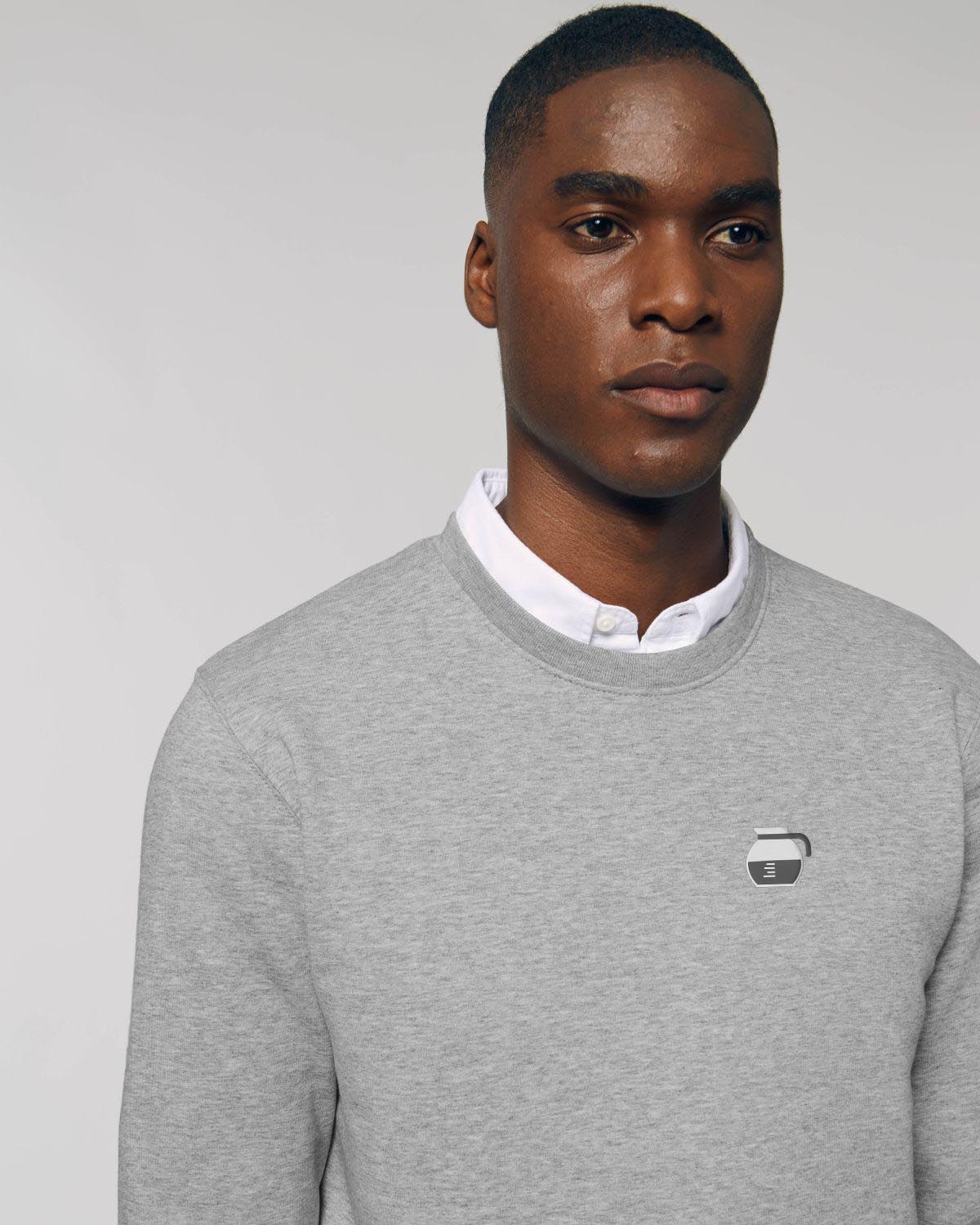 Filterkaffee | Bestickter Bio-Baumwoll Pullover