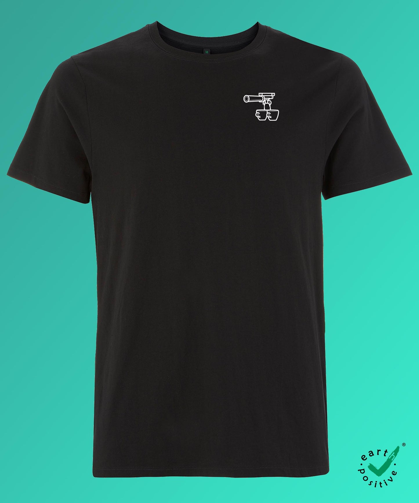 Due Caffè | Besticktes Bio Baumwoll Männer T-Shirt