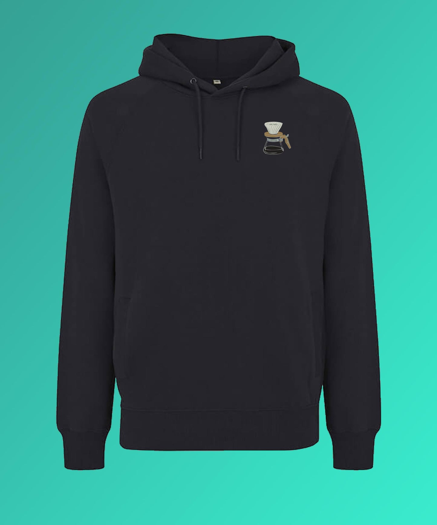 V60 | Bestickter Frauen Bio Baumwoll Hoodie