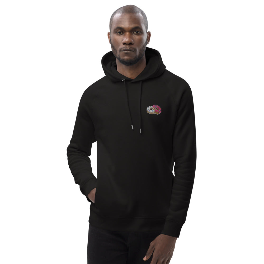 Donuts | Bestickter Organic Bio Baumwoll Hoodie