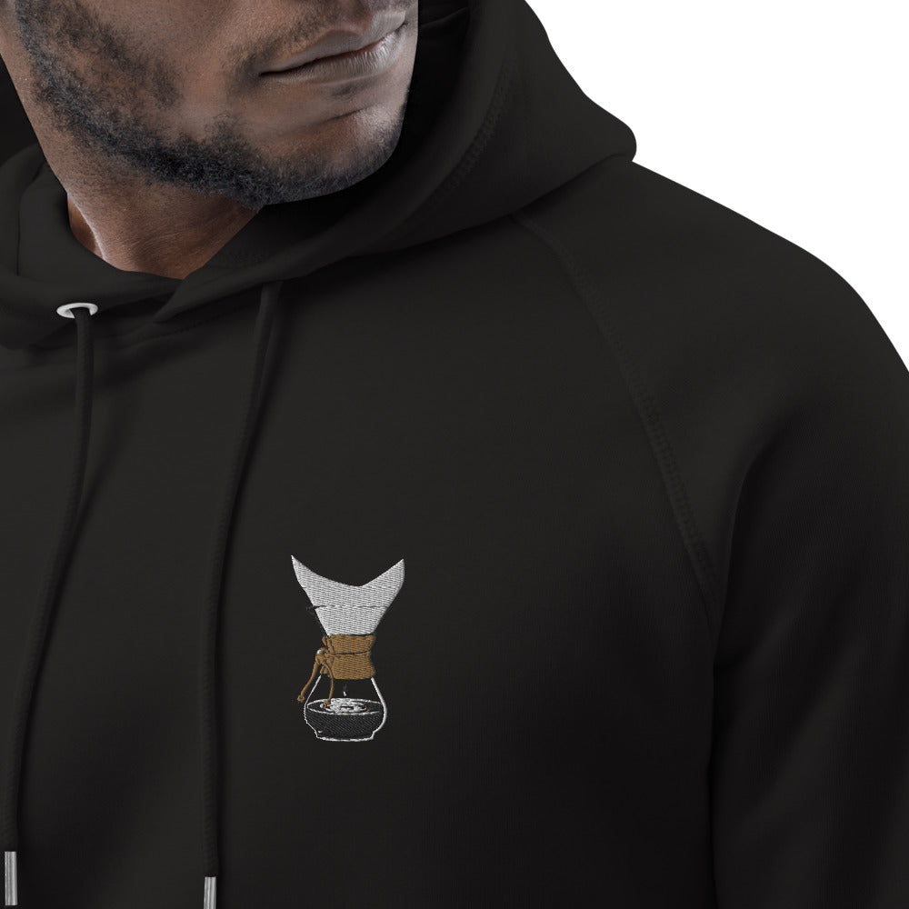 Sophisticated Filter | Bestickter Männer Bio Baumwoll Hoodie