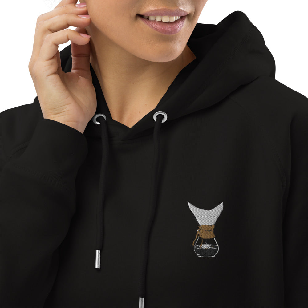 Sophisticated Filter | Bestickter Frauen Bio Baumwoll Hoodie