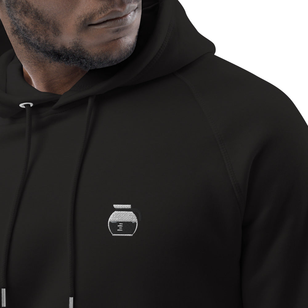 Filterkaffee | Bestickter Männer Bio Baumwoll Hoodie
