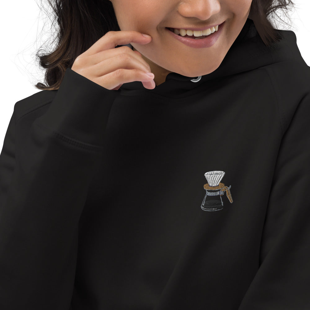 V60 | Bestickter Frauen Bio Baumwoll Hoodie
