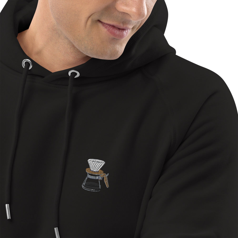 V60 | Bestickter Männer Bio Baumwoll Hoodie