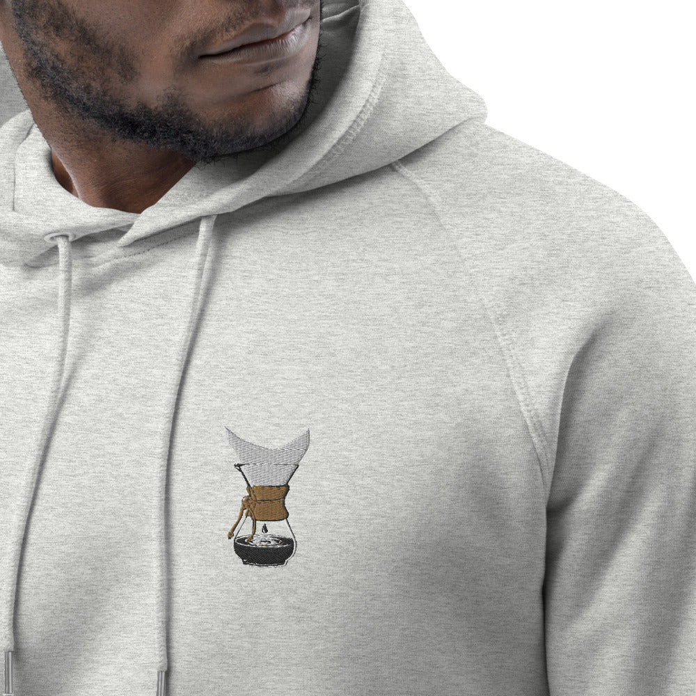 Sophisticated Filter | Bestickter Männer Bio Baumwoll Hoodie