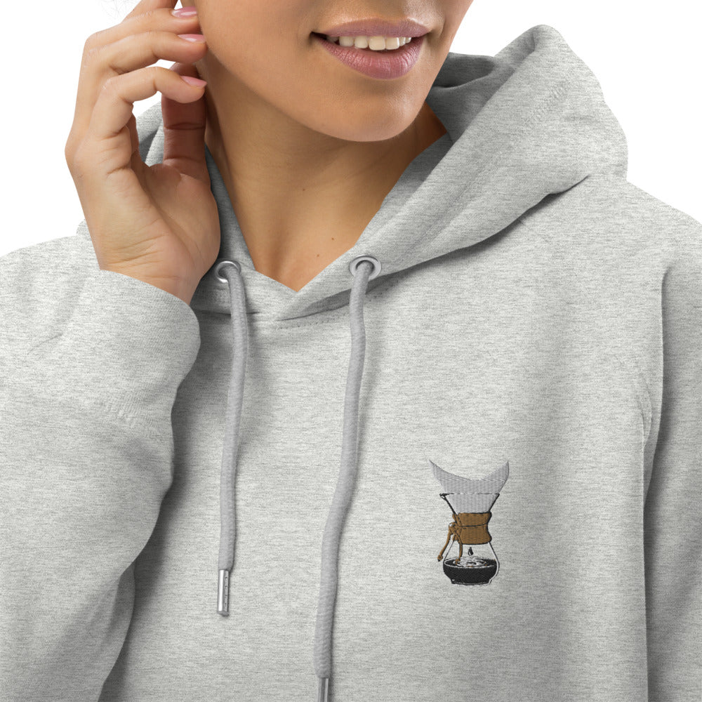 Sophisticated Filter | Bestickter Frauen Bio Baumwoll Hoodie