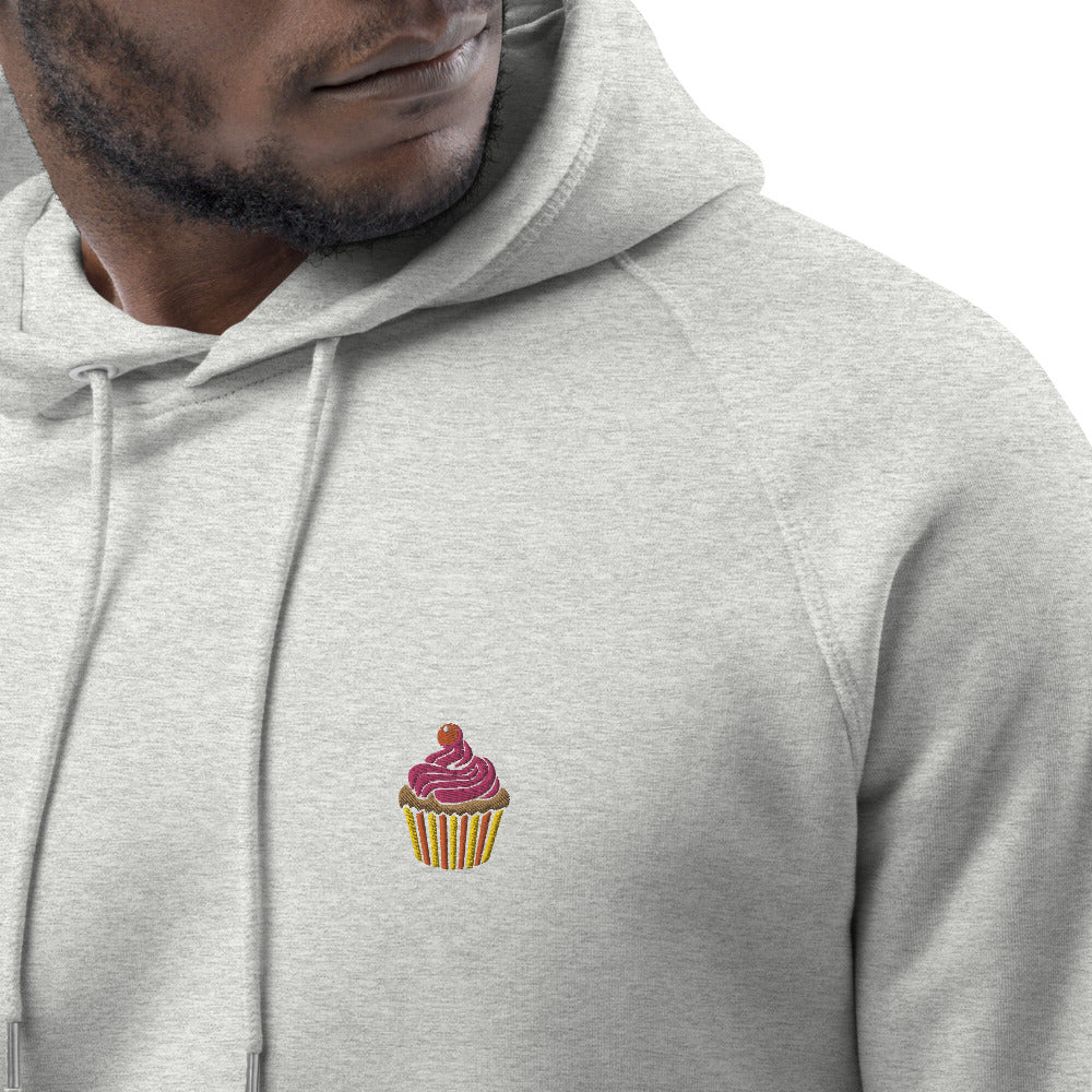 Cupcake | Bestickter Organic Bio Baumwoll Hoodie