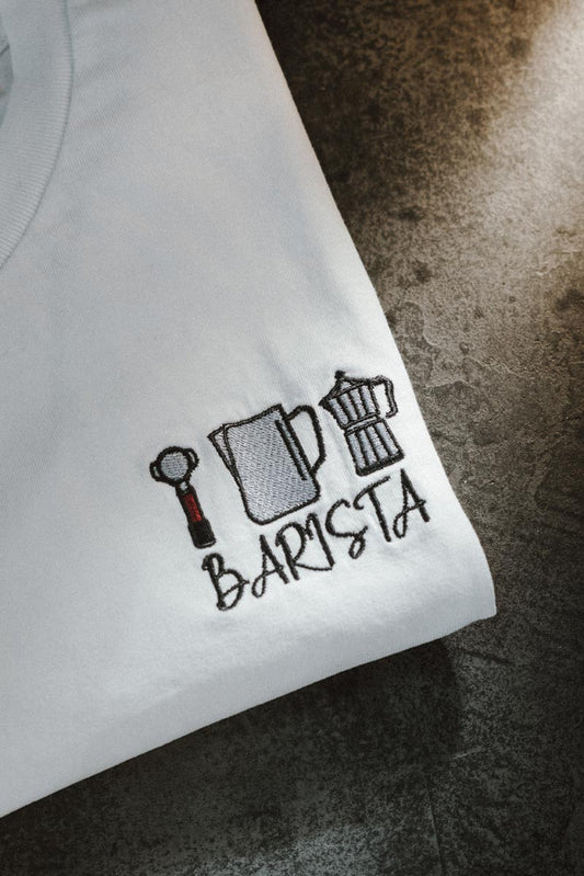 Barista Set | Besticktes Organic Bio Baumwoll T-Shirt