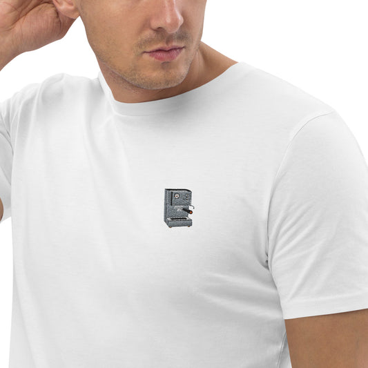 Siebträgermaschine | Besticktes Organic Bio Baumwoll-T-Shirt